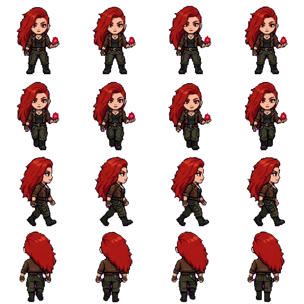 Kira movement sprite