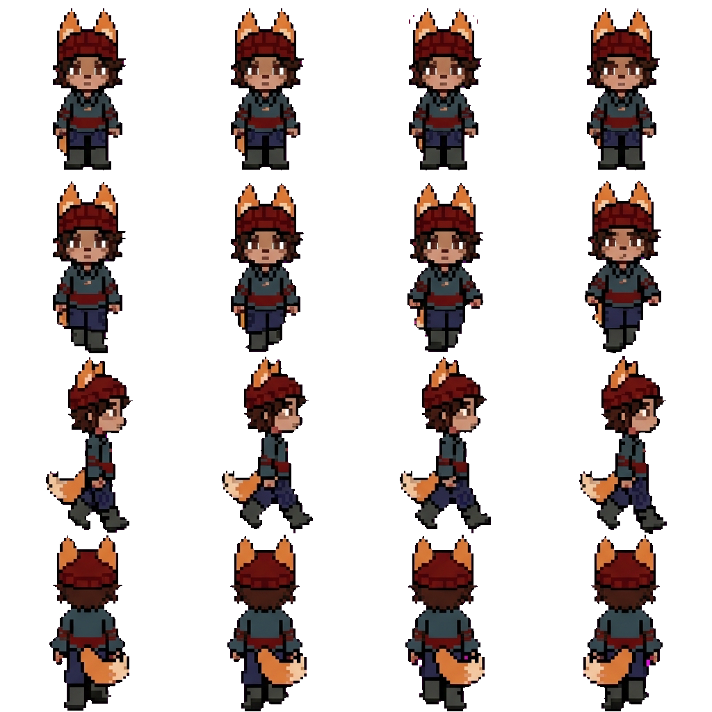 Mack movement sprite