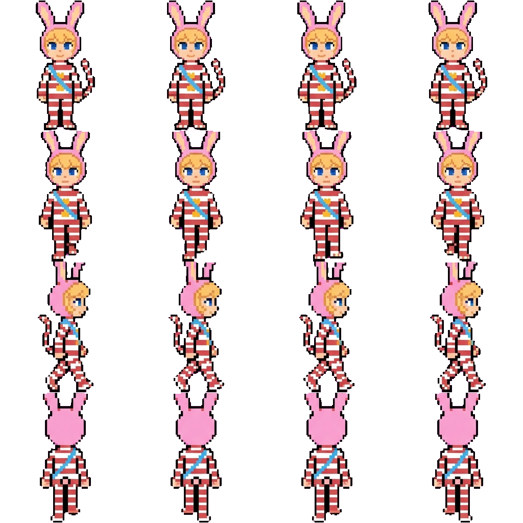 Popee movement sprite