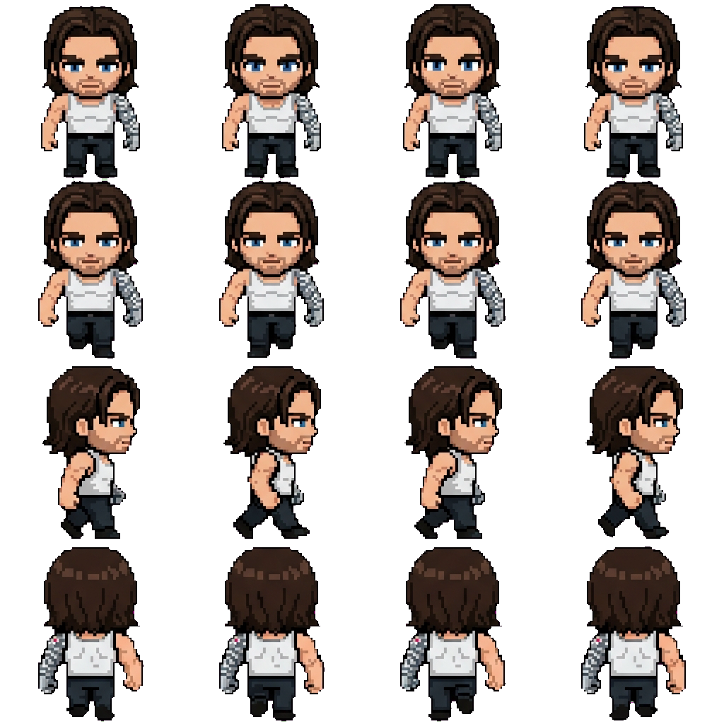 Bucky movement sprite