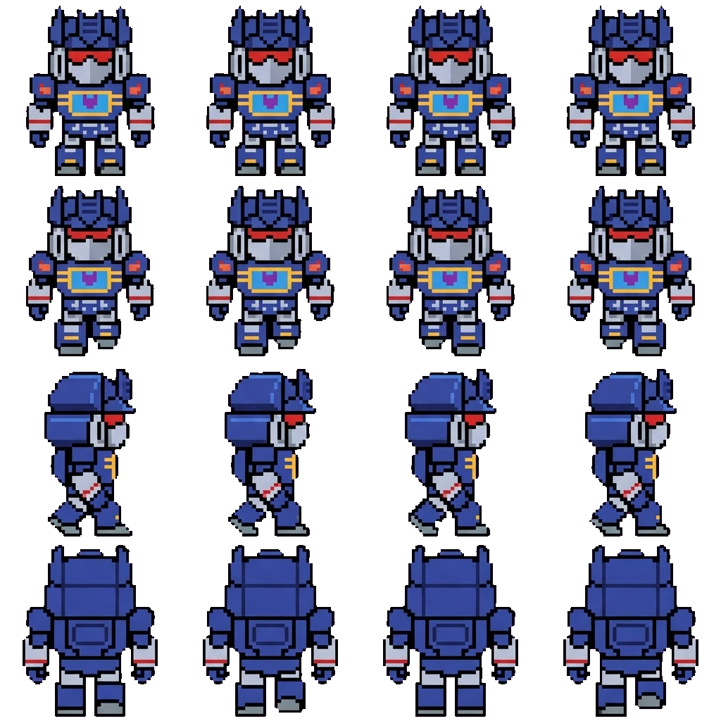 Soundwave movement sprite