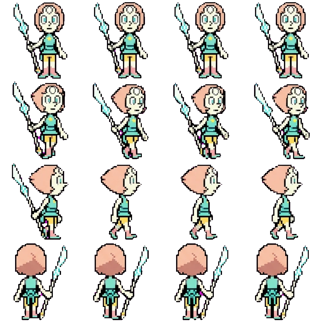 Pearl movement sprite