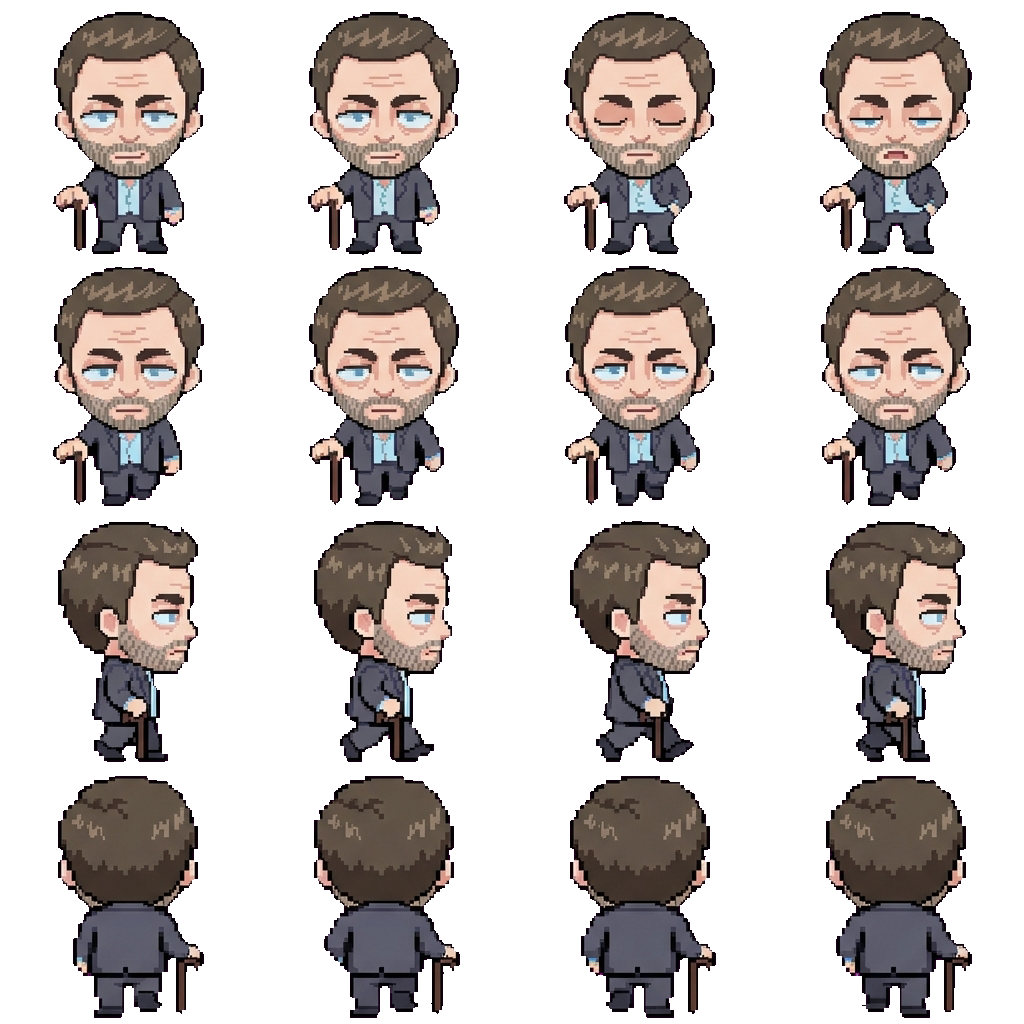 House movement sprite