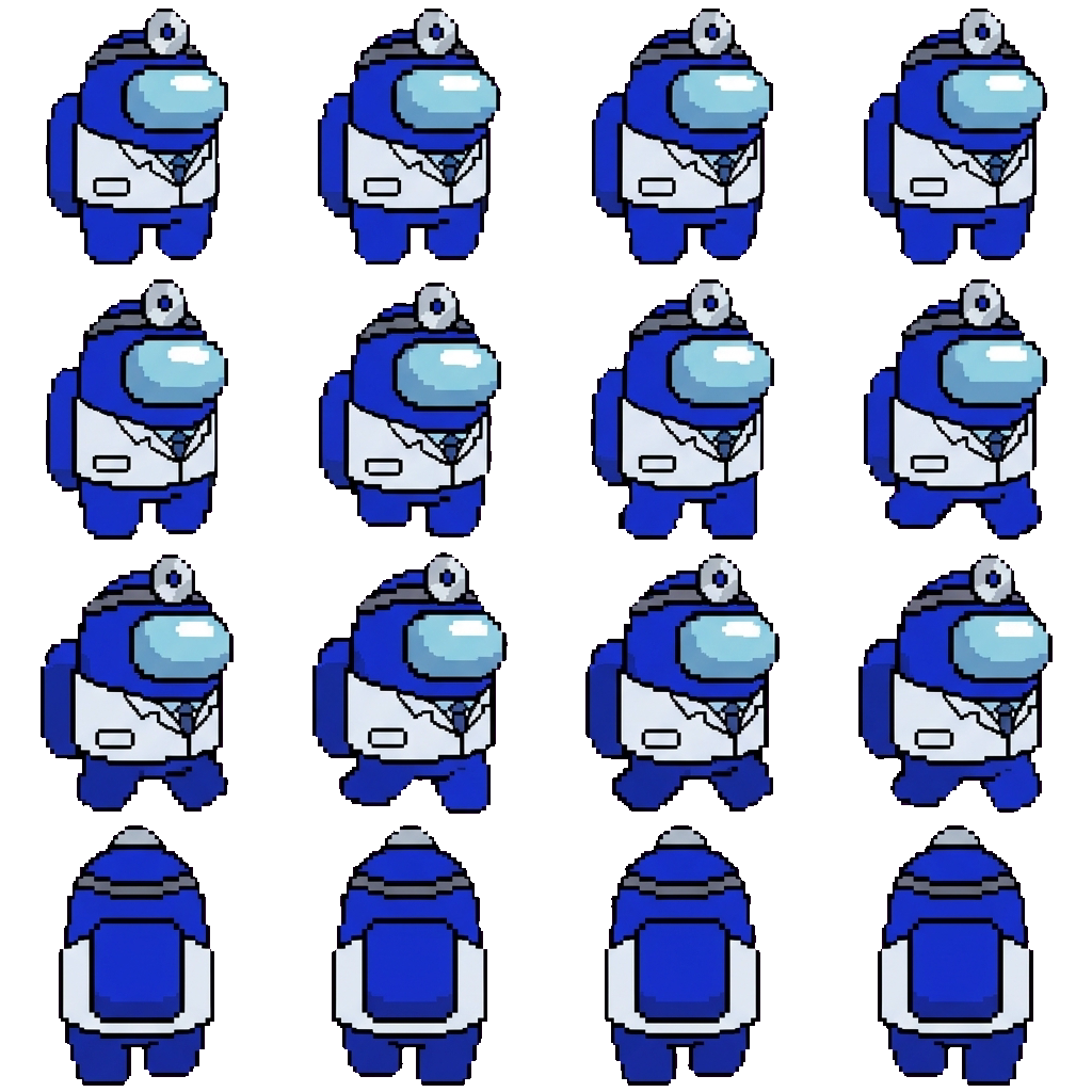 Blue movement sprite