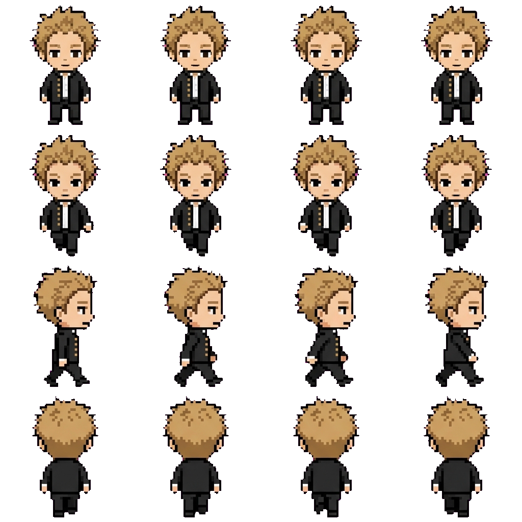 Ринтаро movement sprite