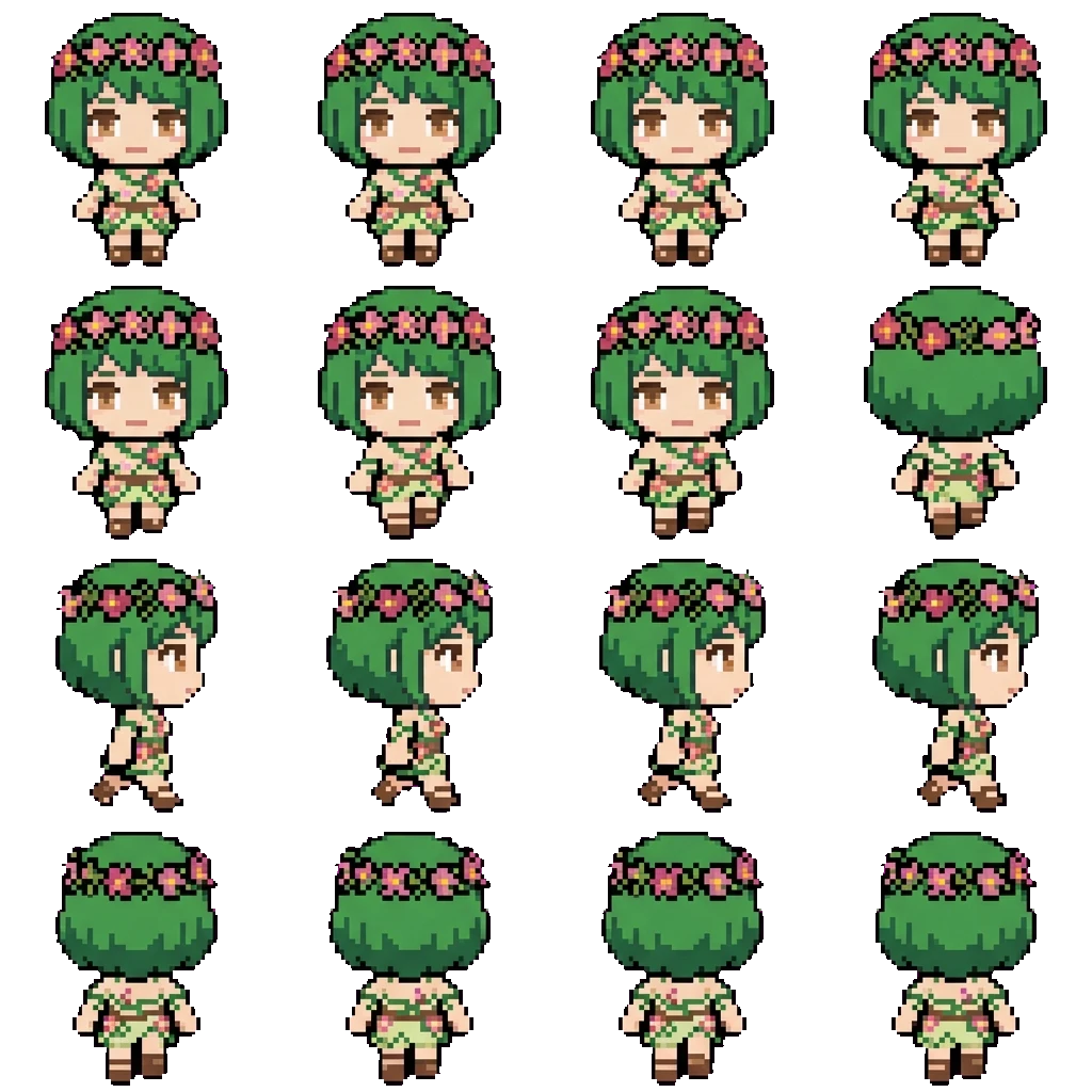 Nia movement sprite