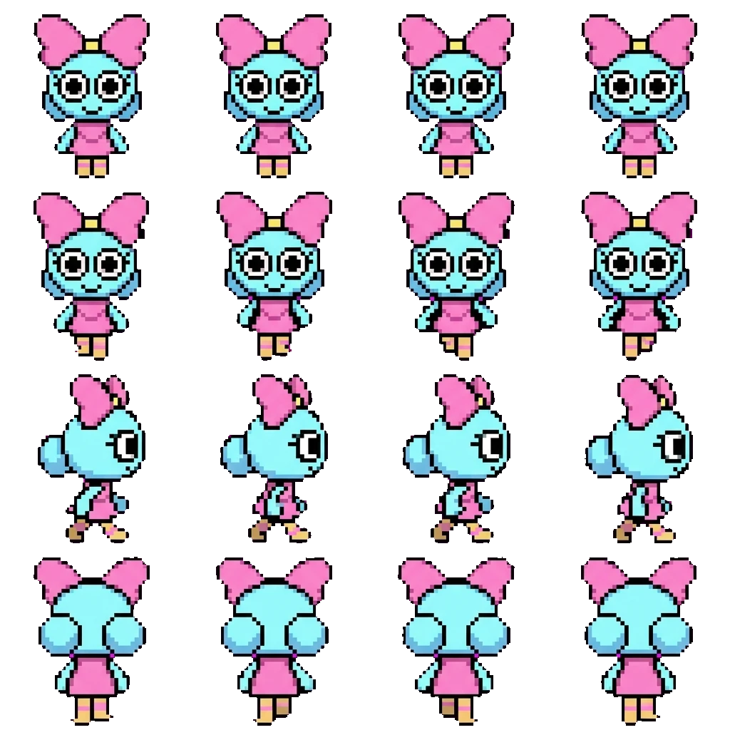 Poppy movement sprite