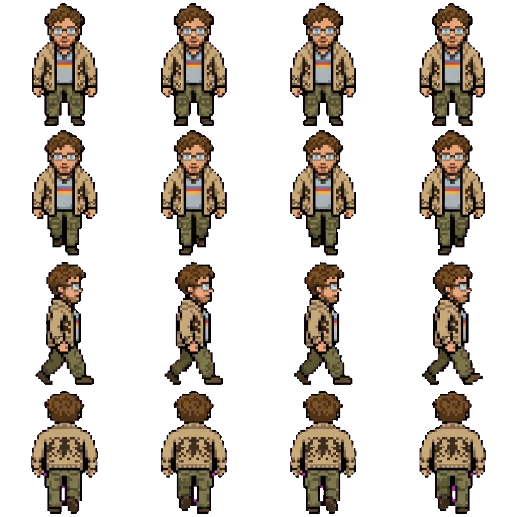 Grace movement sprite