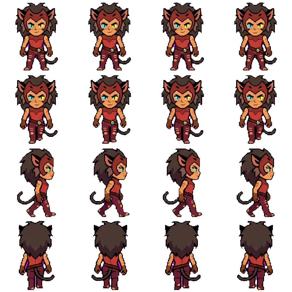 Catra movement sprite