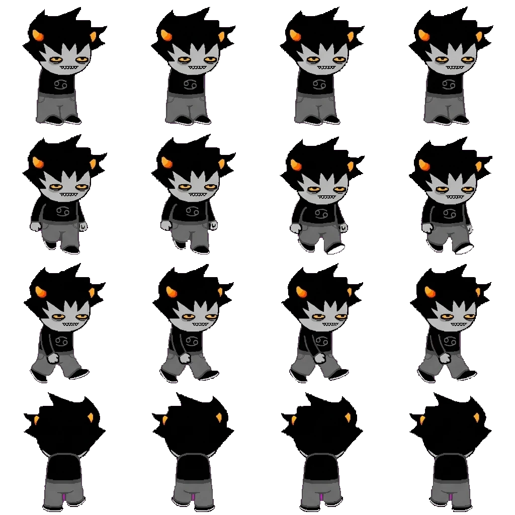 Karkat Vantas movement sprite