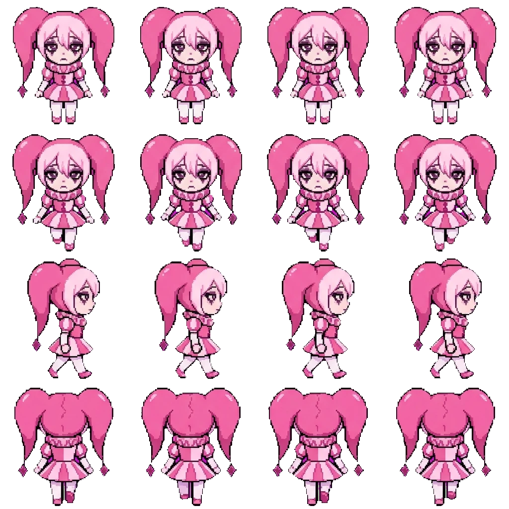 Lottie movement sprite