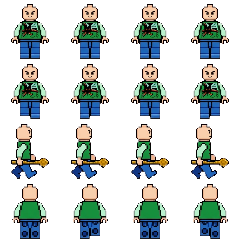 Lego MathTeacher movement sprite
