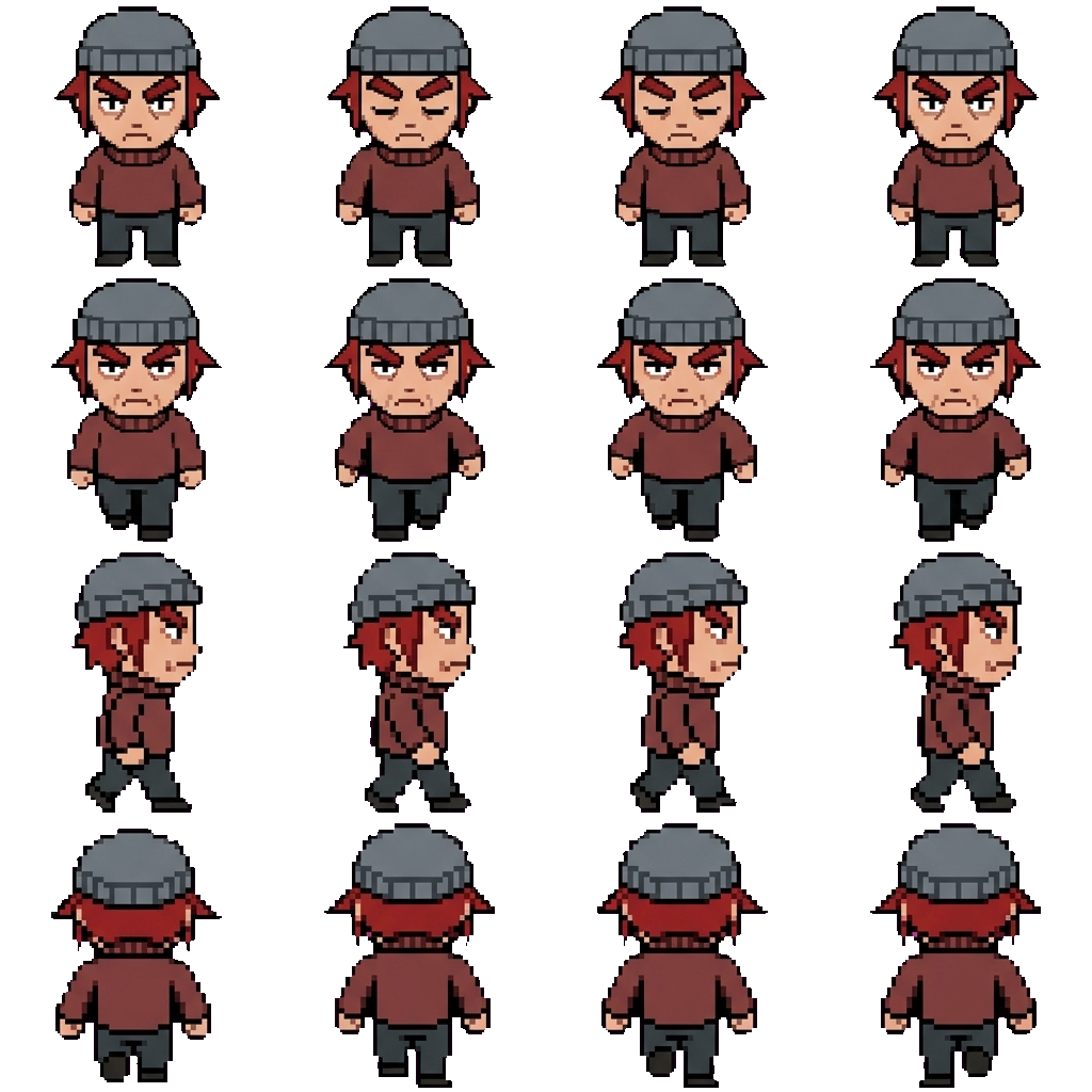 Cpt. Richard movement sprite