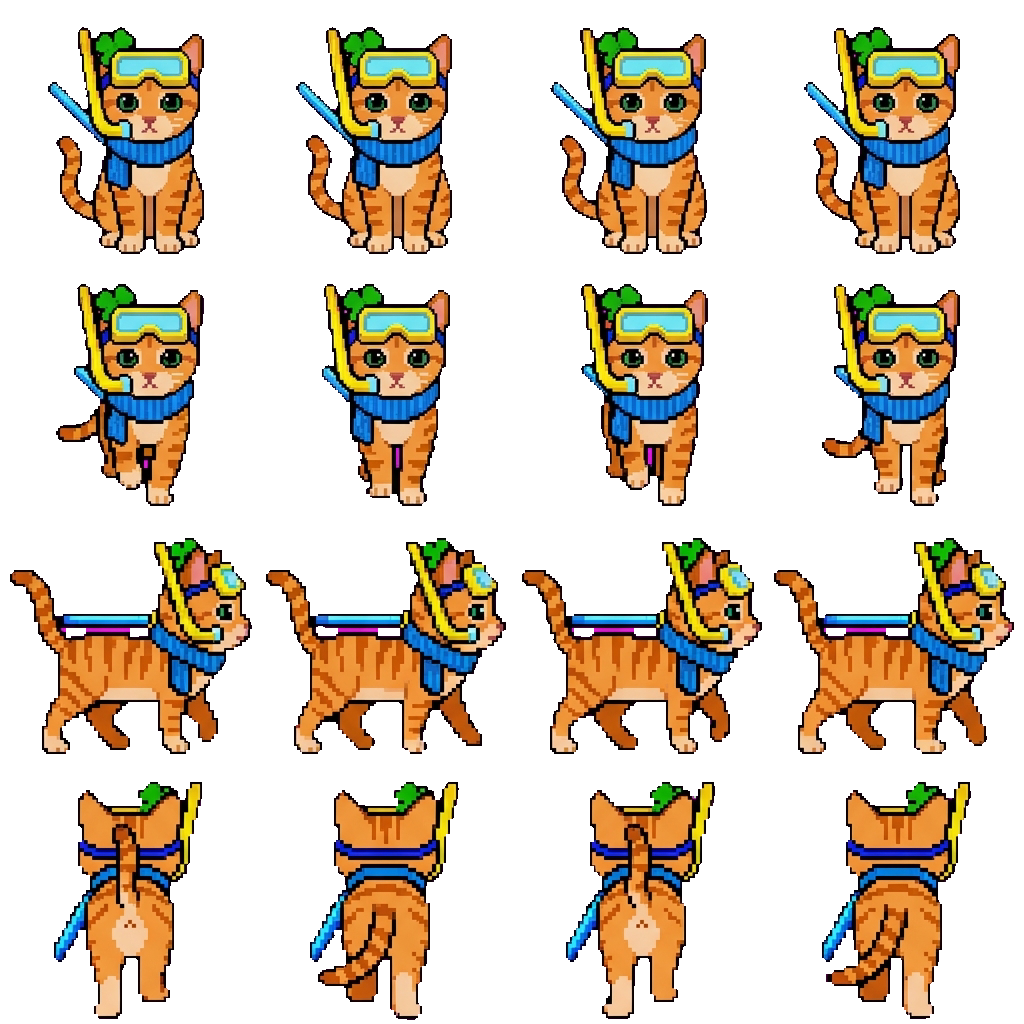 Yukari movement sprite