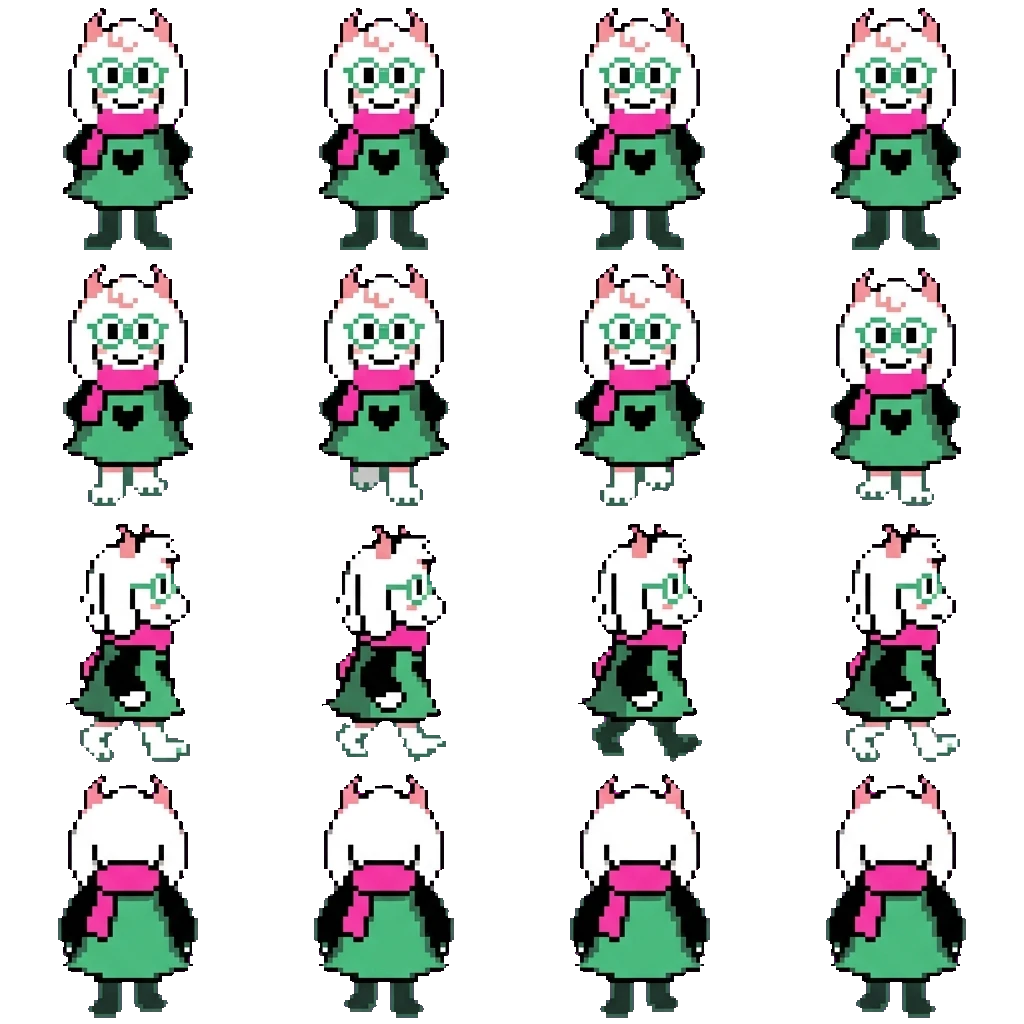 Ralsei movement sprite