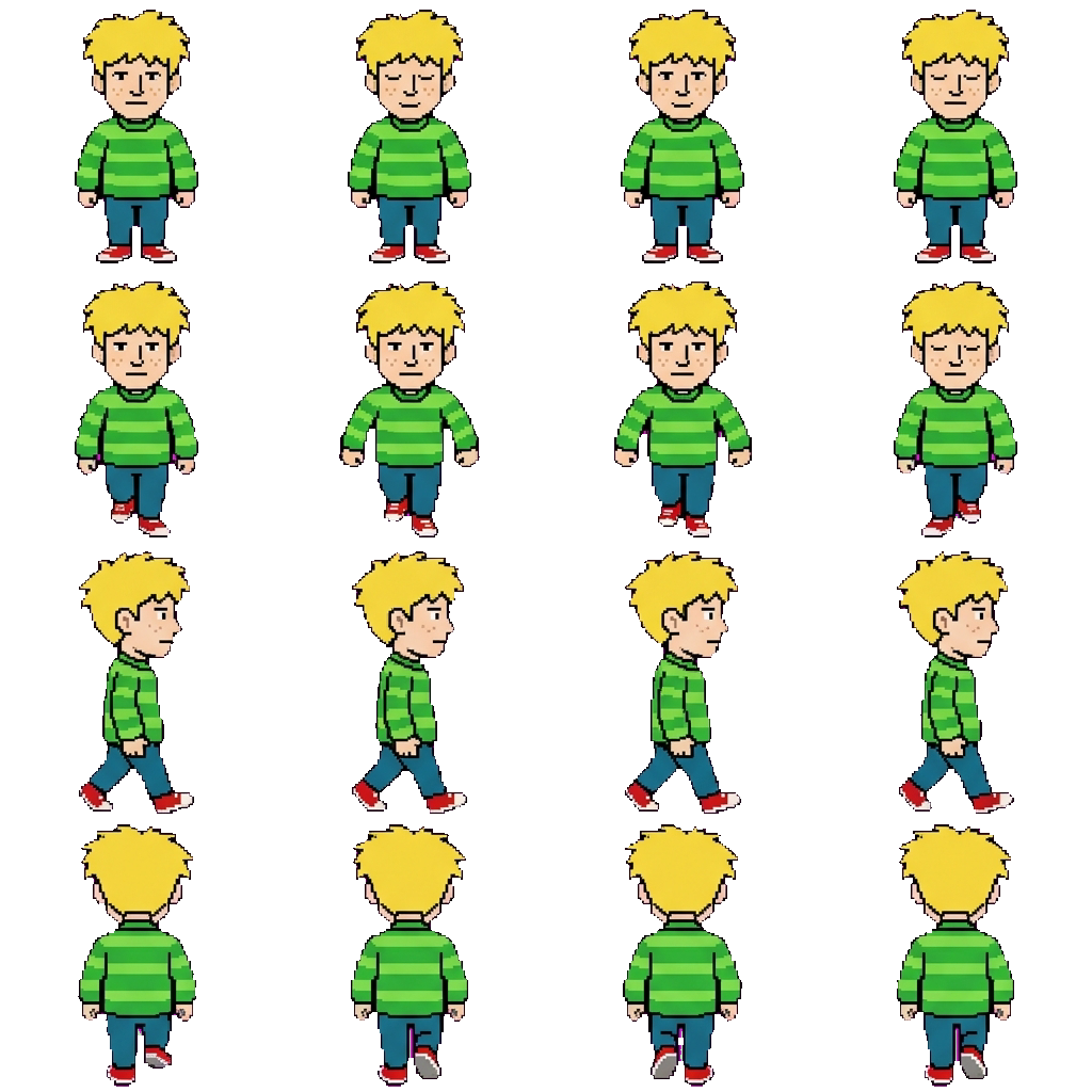 Jerry movement sprite