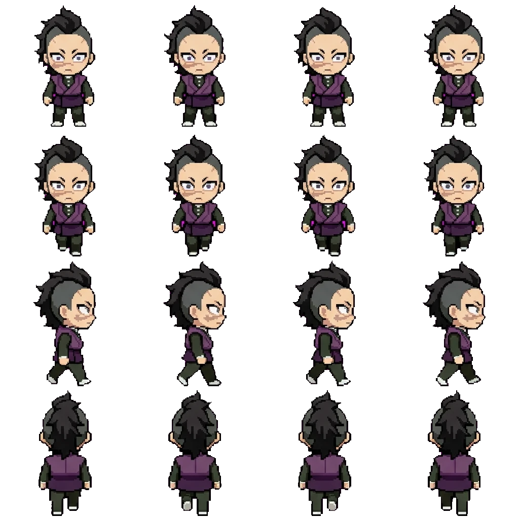 Genya movement sprite