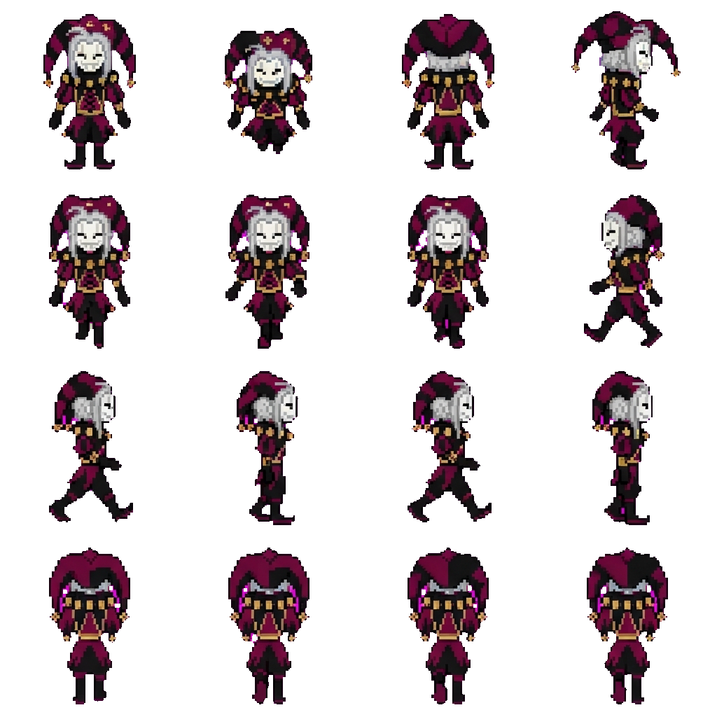 Pierrot Tfc movement sprite