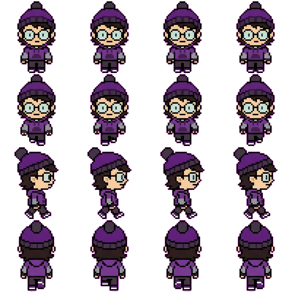 Dan movement sprite