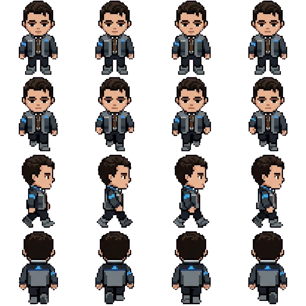 Коннор movement sprite