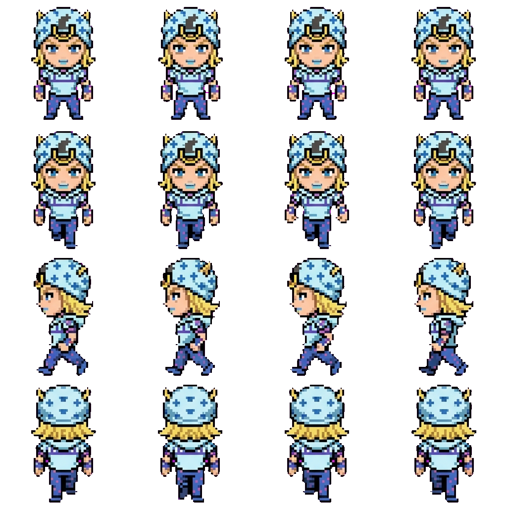 Johnny movement sprite
