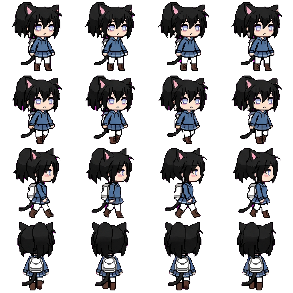 Quill movement sprite