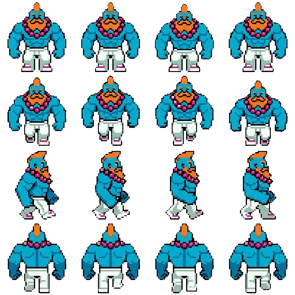 Sandy movement sprite