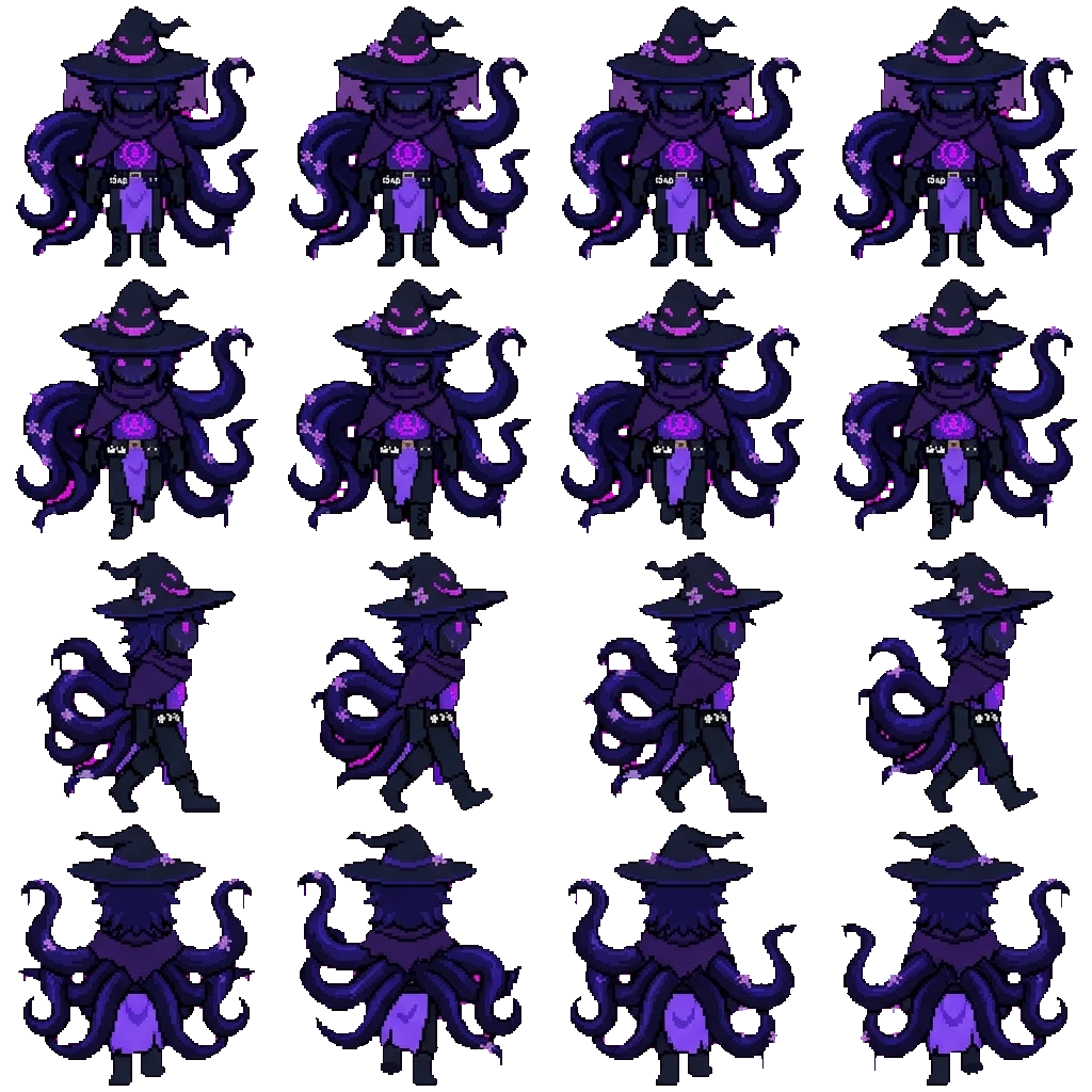 Azure movement sprite