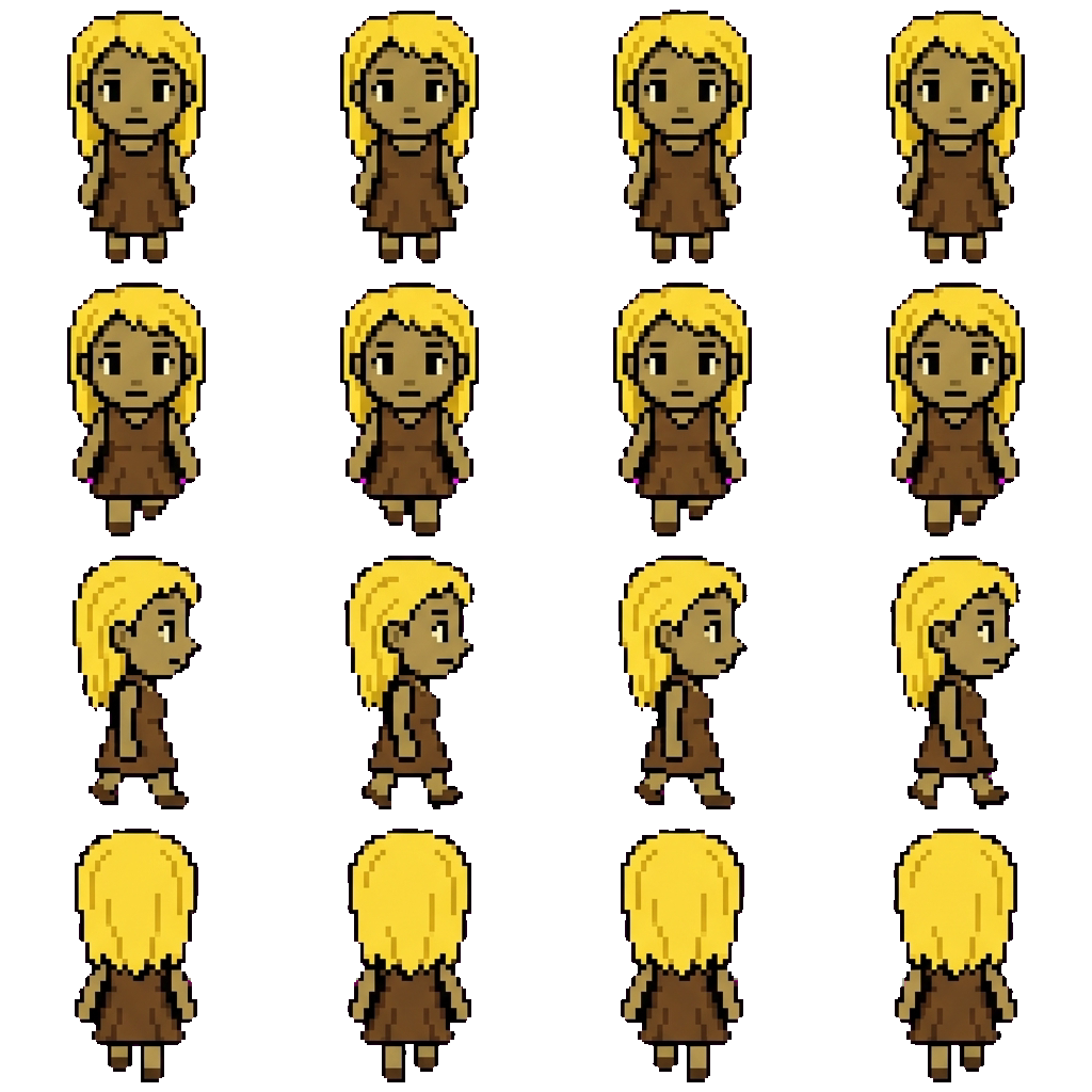 Diane movement sprite