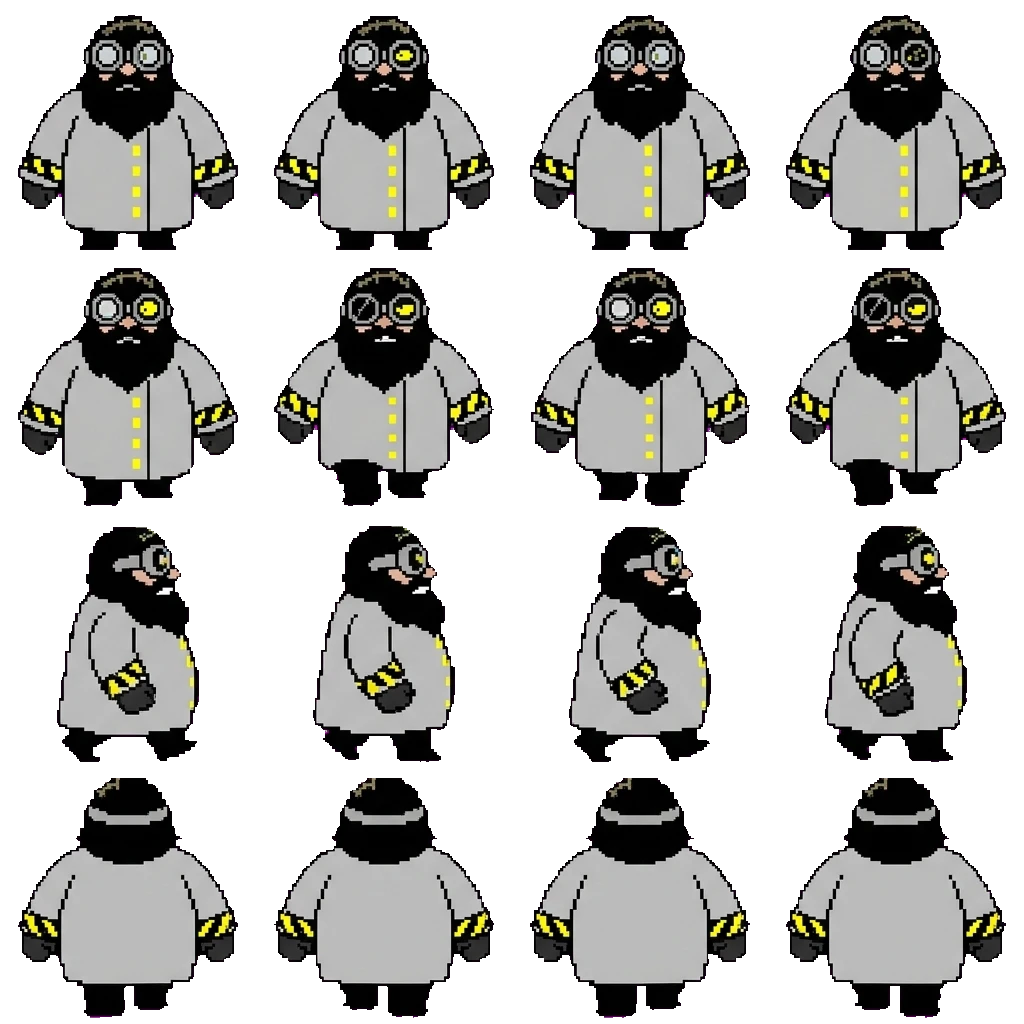 Miles movement sprite