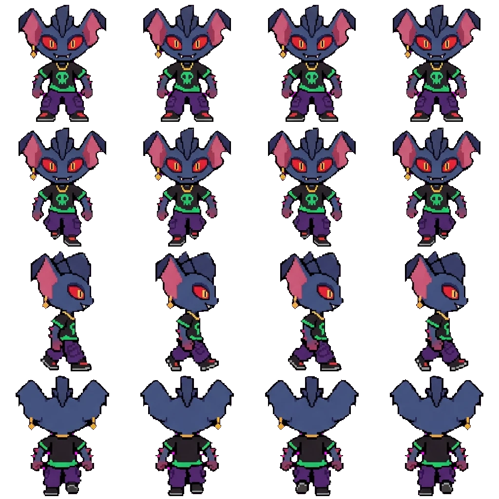 Xoloko movement sprite