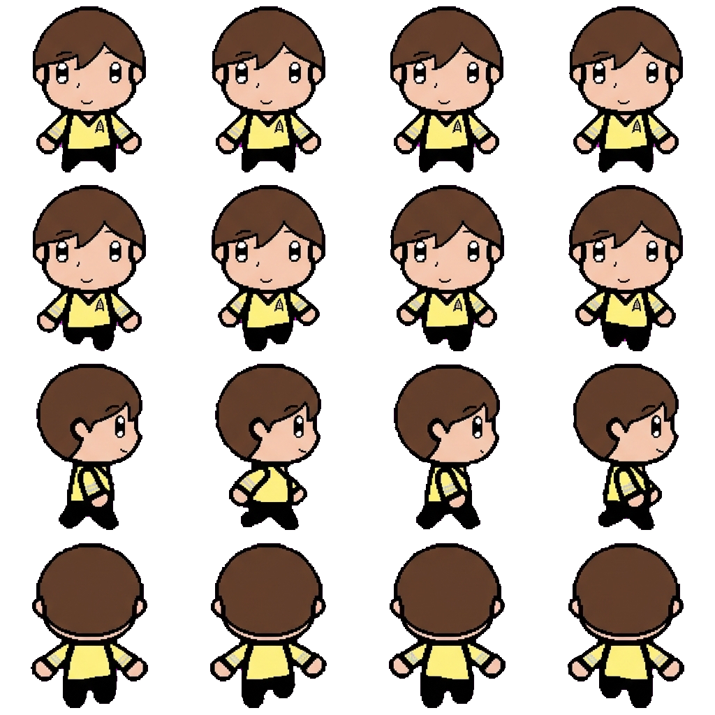 Pavel Chekov movement sprite