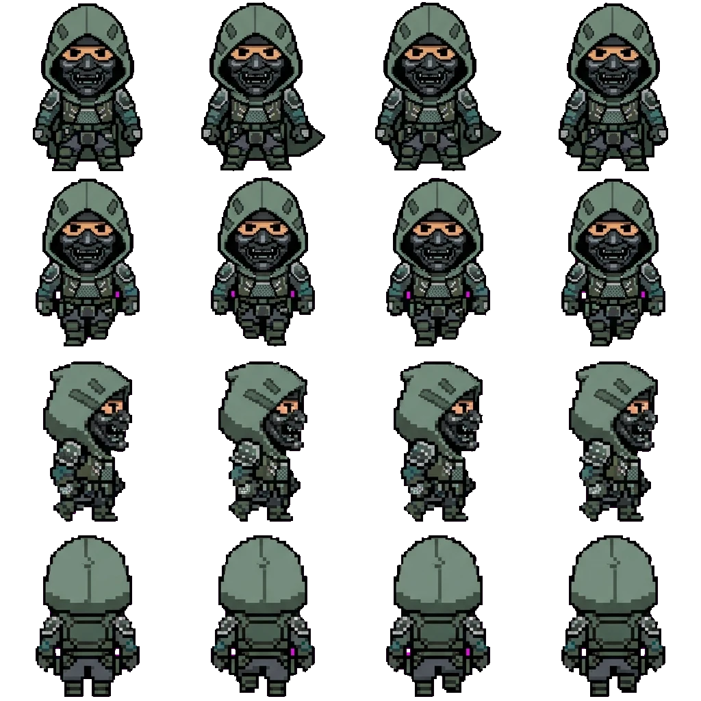 Oni movement sprite