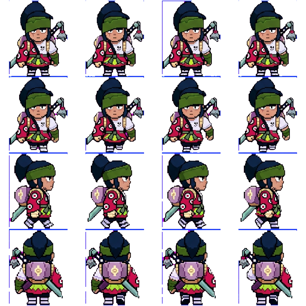 Kenji movement sprite
