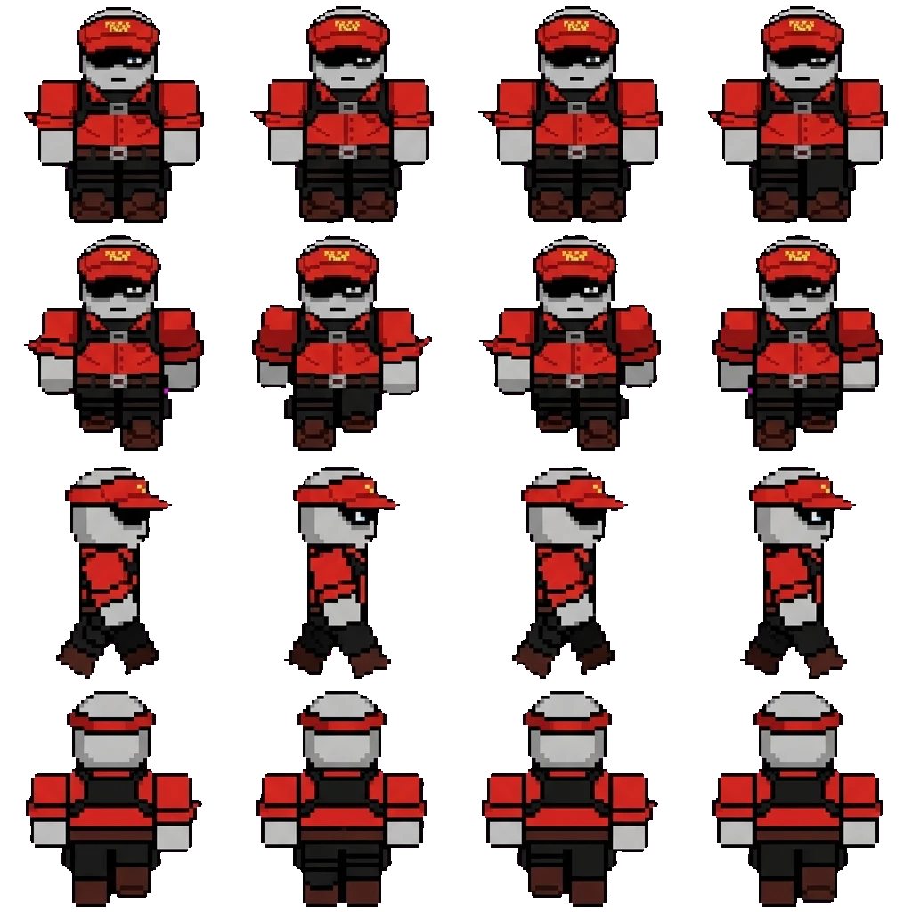 Pizza Guy movement sprite