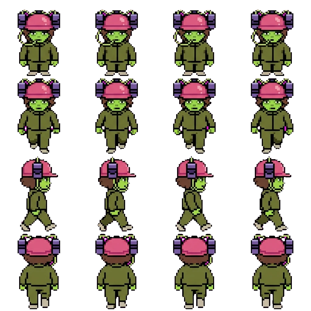 Enerjeka addict movement sprite