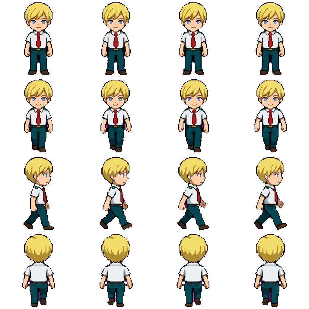 Neito Monoma movement sprite