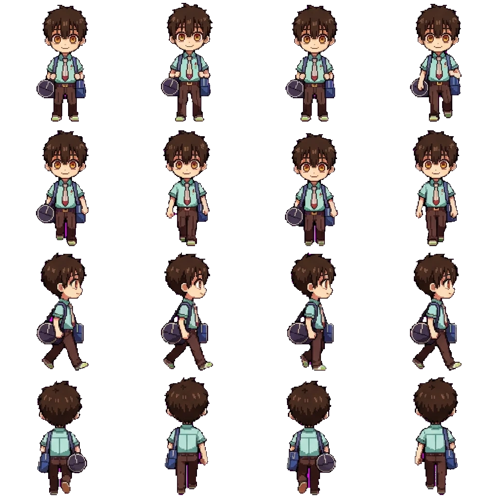 Amane Yugi movement sprite