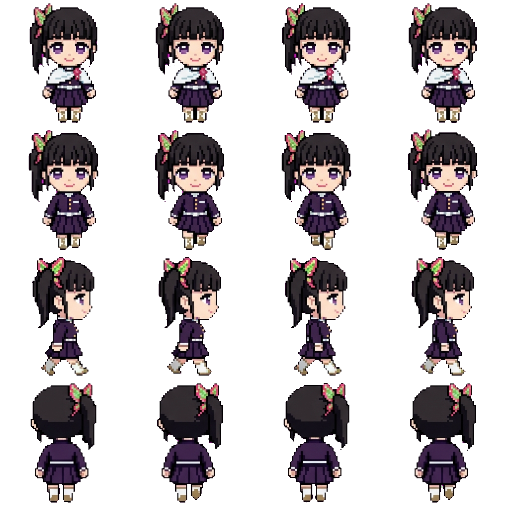 Kanao movement sprite