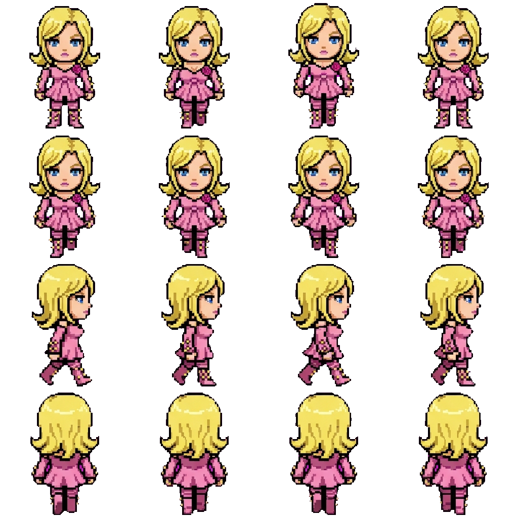 Lucy Steel movement sprite