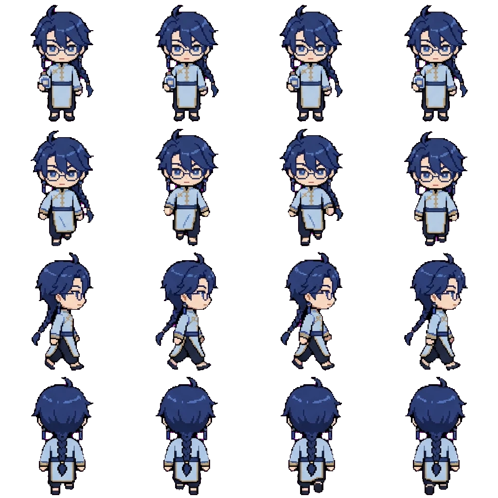 อวี้หยาง movement sprite