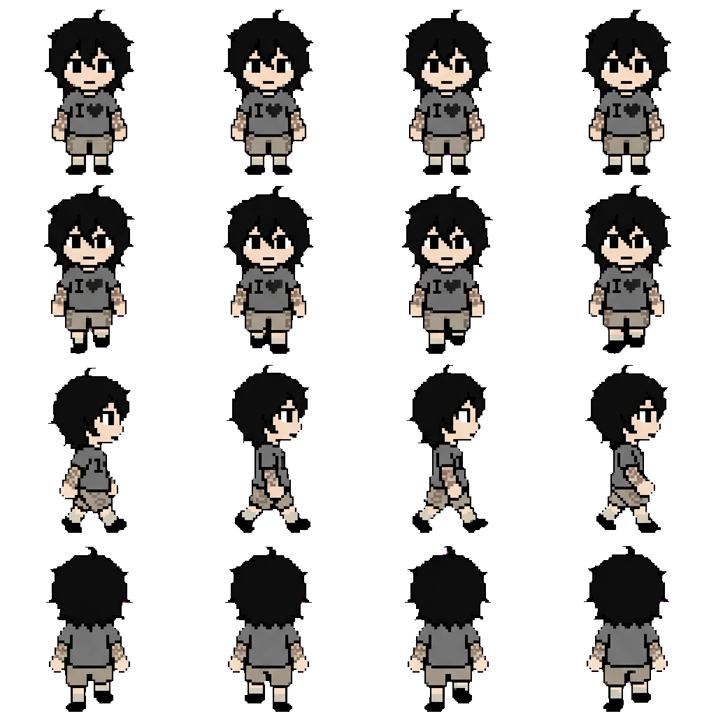 Daniel movement sprite