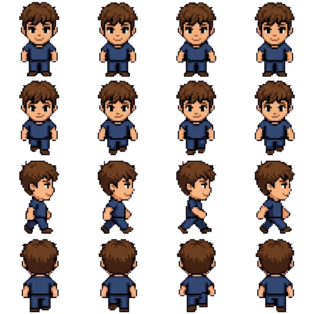 Santi movement sprite