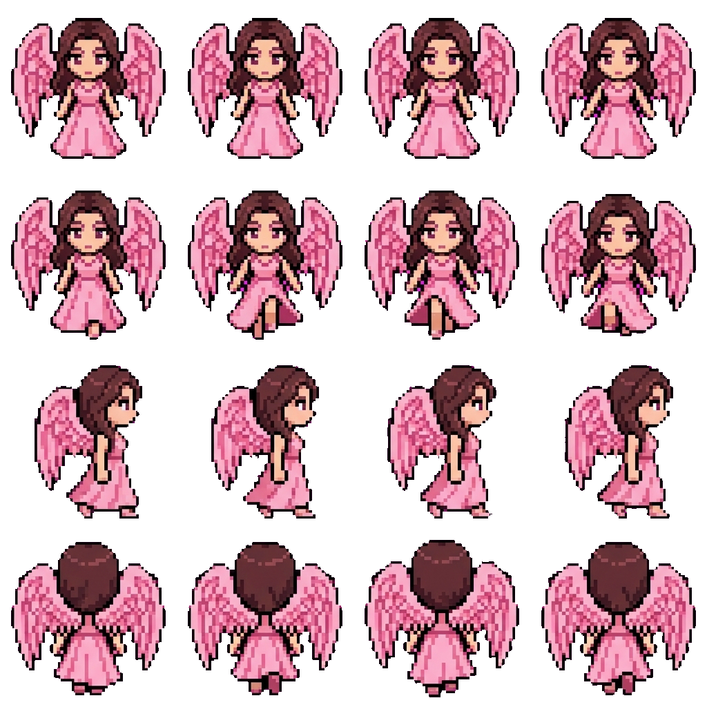 angelina movement sprite