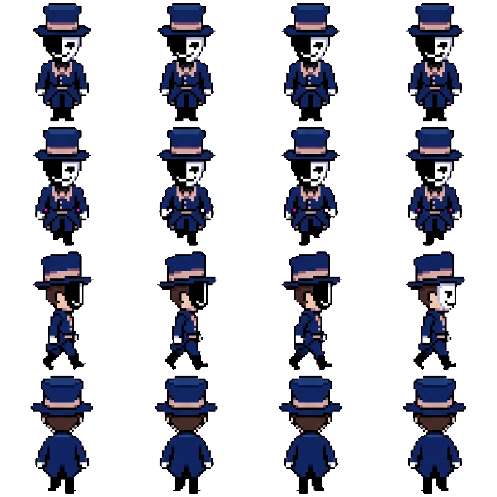 Ticket-Taker movement sprite