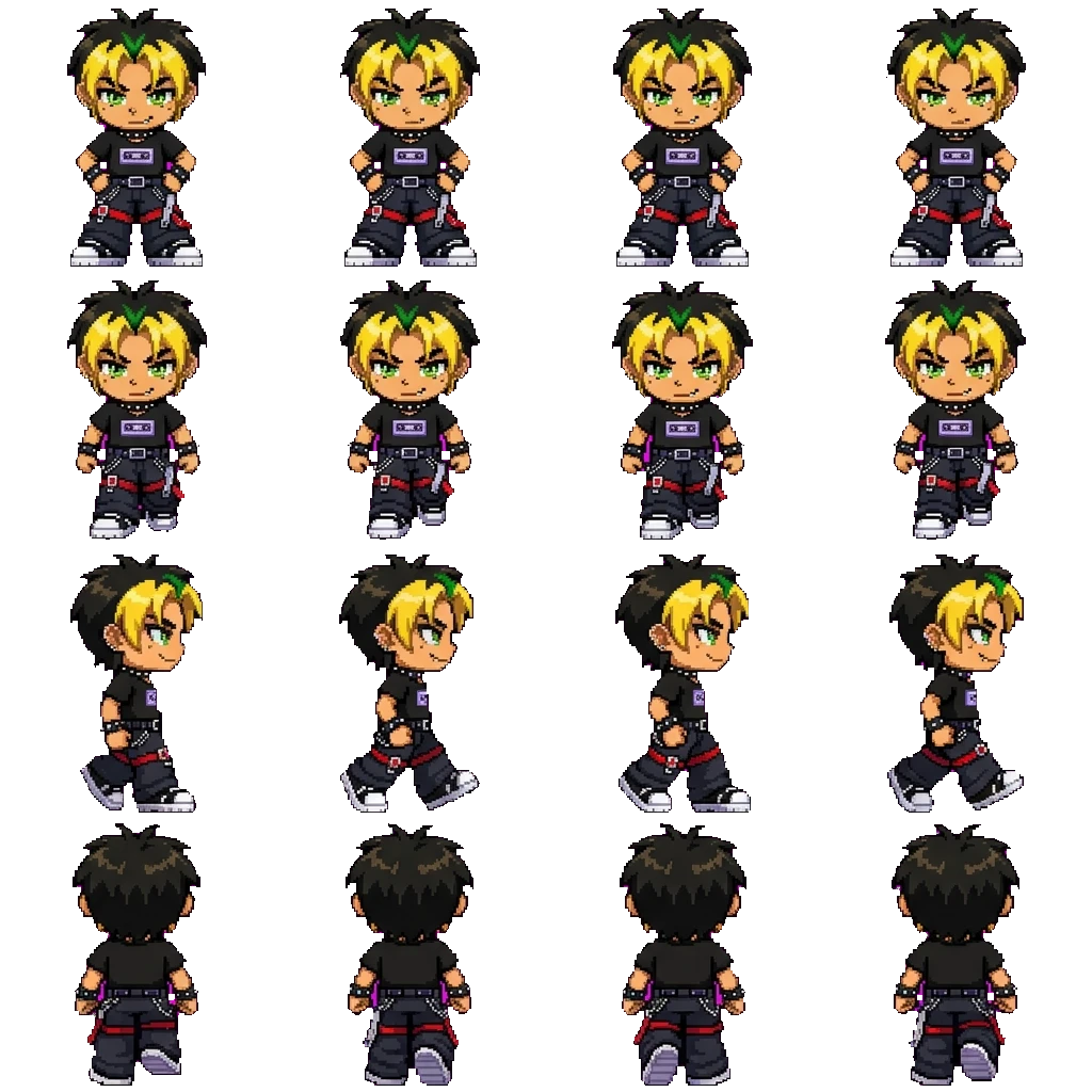 Chad movement sprite