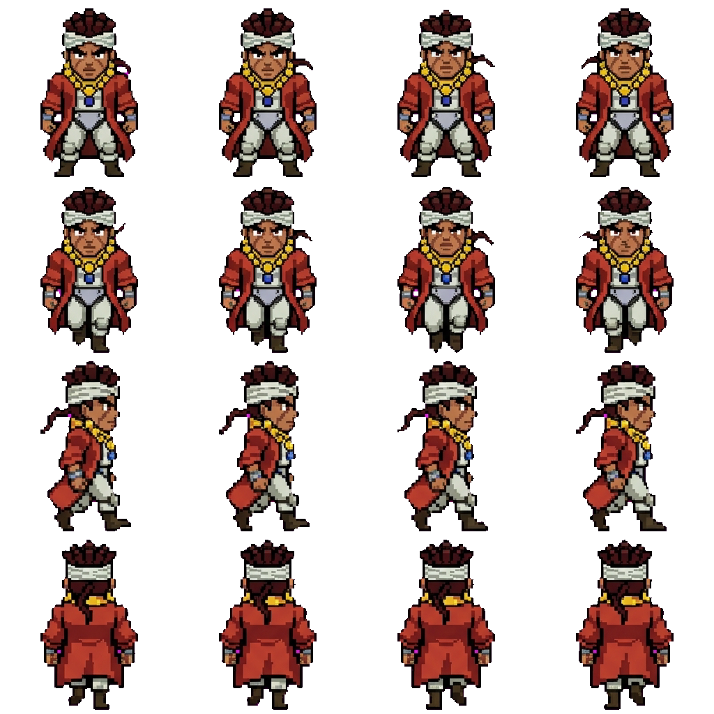 Muhammad avdol movement sprite
