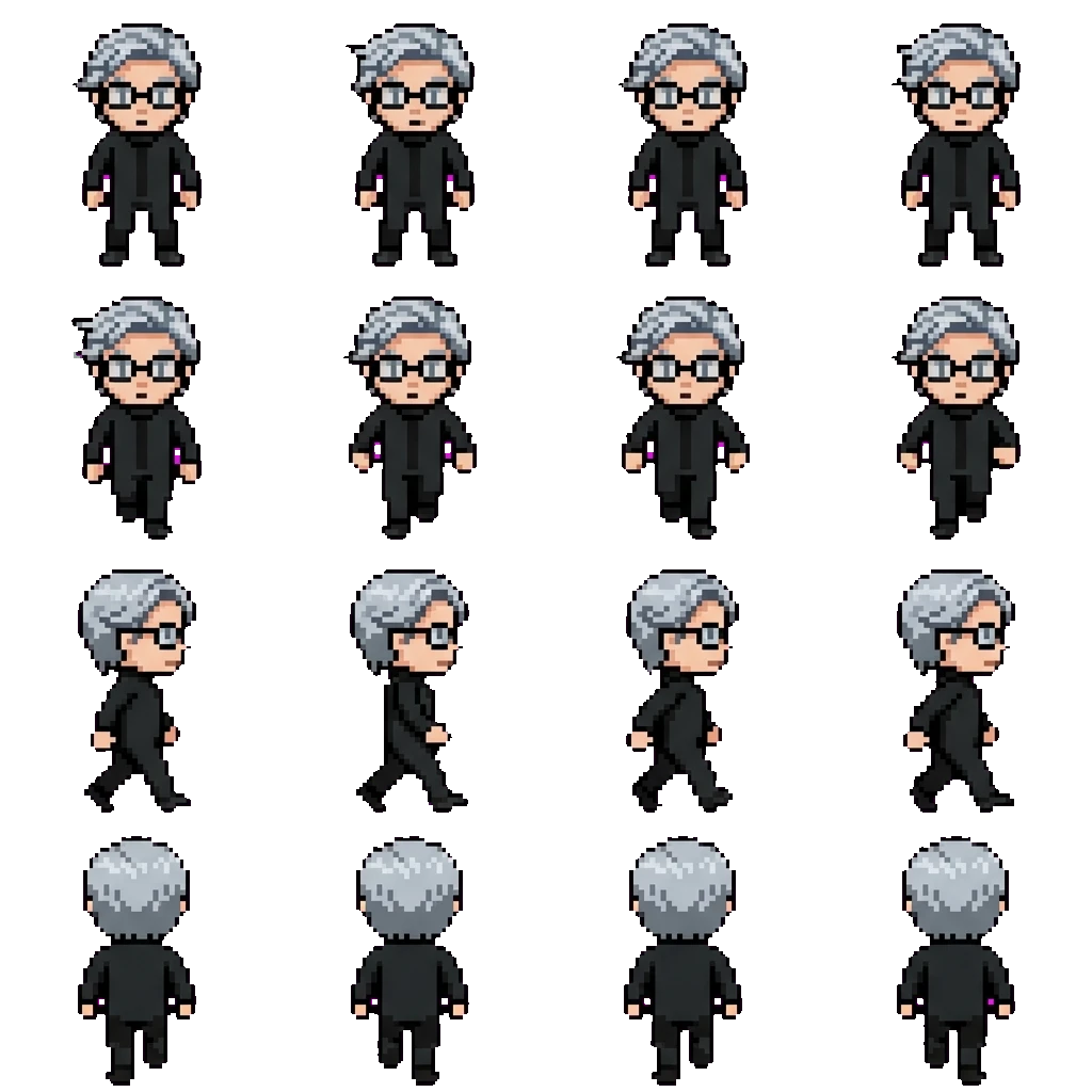 Peter Maximoff movement sprite