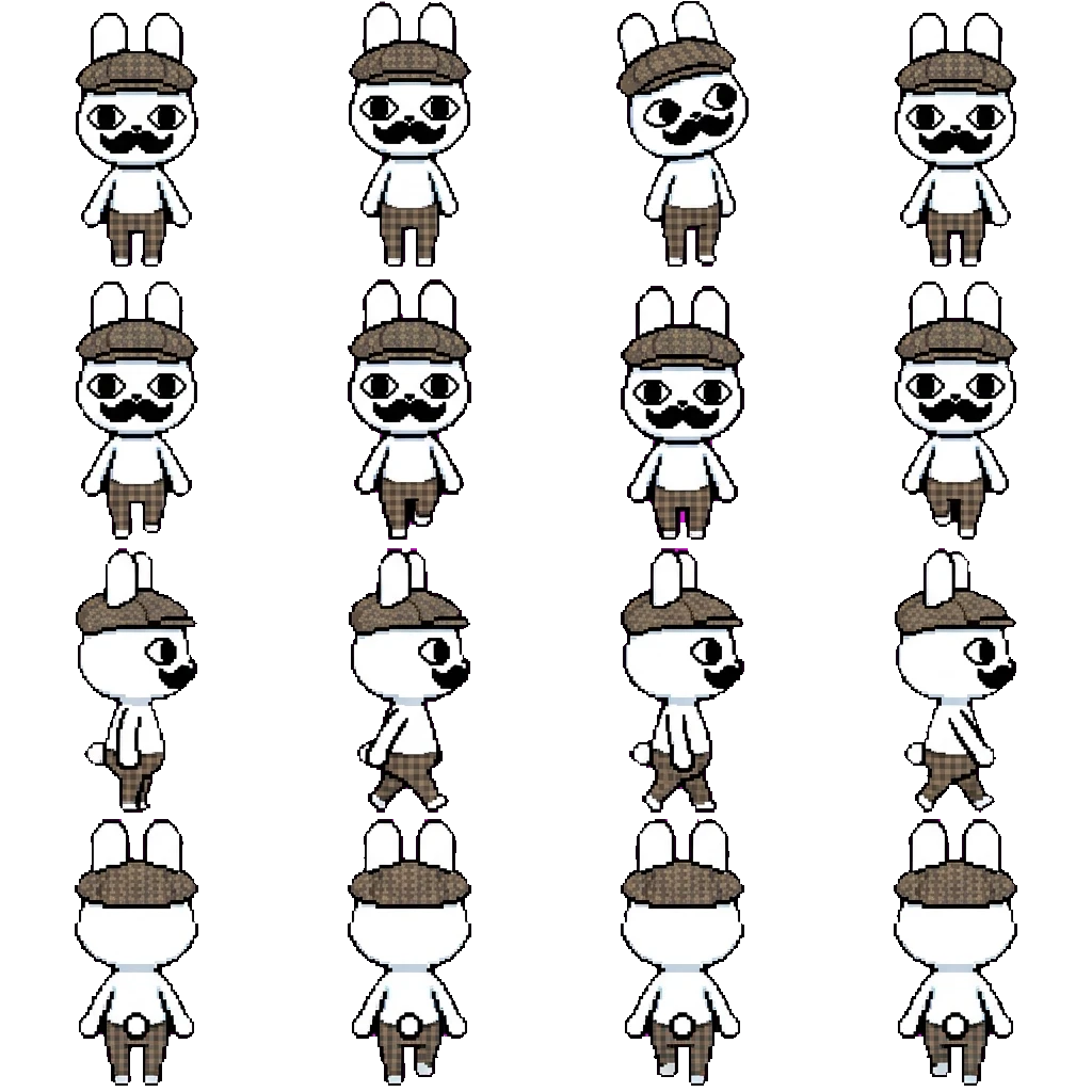 Barney movement sprite