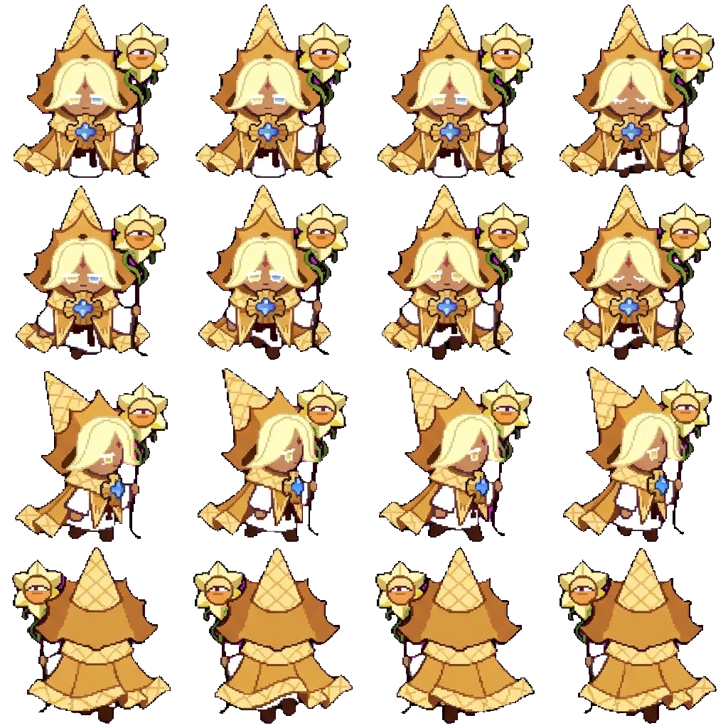 Pure Vanilla Cookie movement sprite